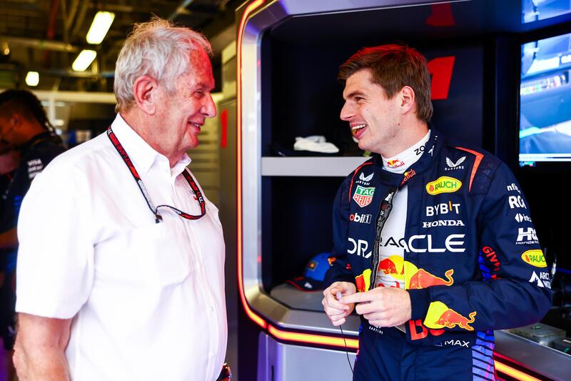 Helmut Marko e Max Verstappen