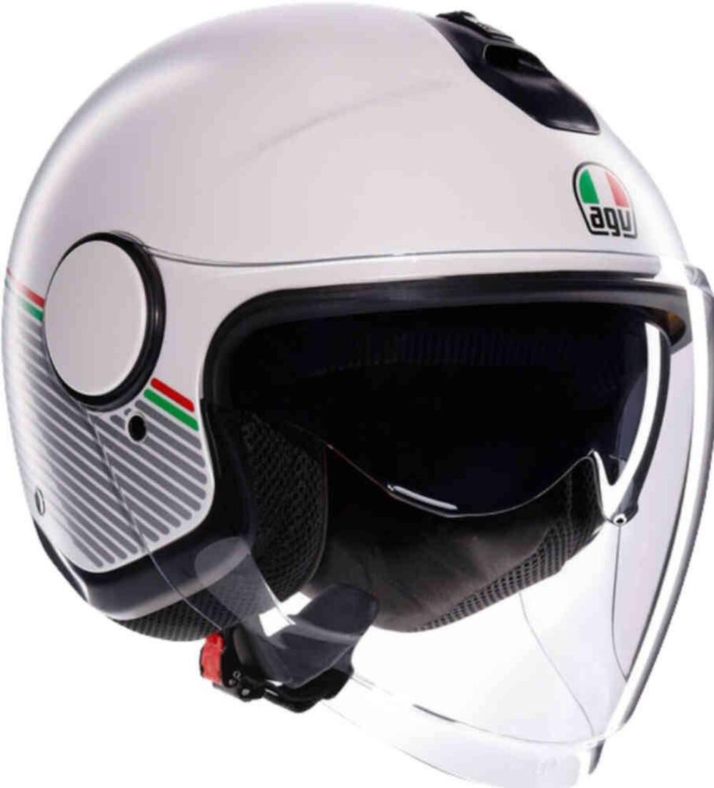 TRIMBOLIMOTO CASCO JET AGV ETERES CAPOLIVERI MATT