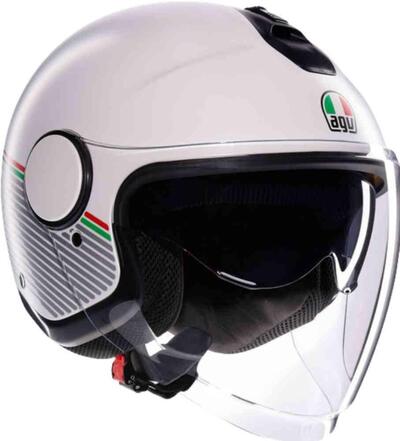 TRIMBOLIMOTO CASCO JET AGV ETERES CAPOLIVERI MATT