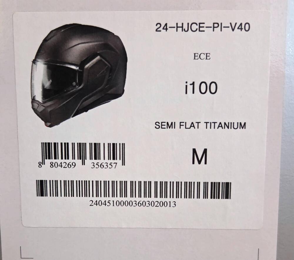 Casco modulare HJC I100 taglia M -NUOVO Hjc Helmets (8)