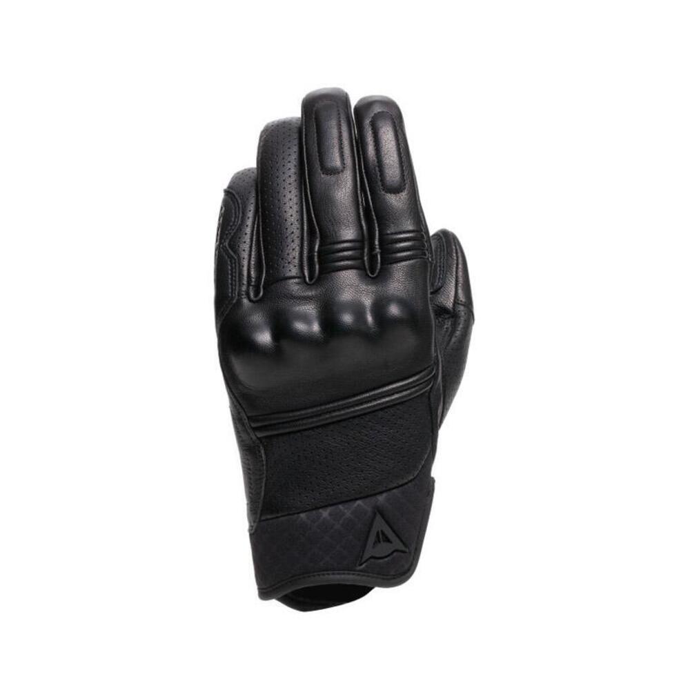 Guanti moto pelle estivi Dainese FOLGOR GLOVES Ner