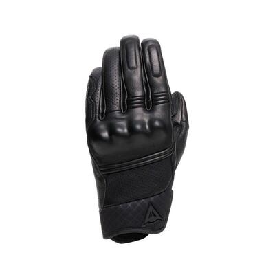 Guanti moto pelle estivi Dainese FOLGOR GLOVES Ner
