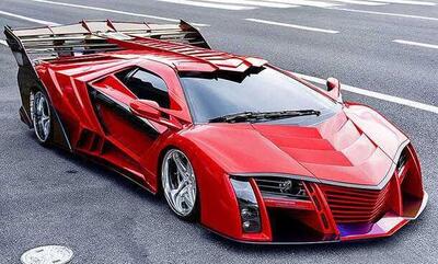 Sembra un manga, ma purtroppo qui sotto c'&egrave; una Lamborghini