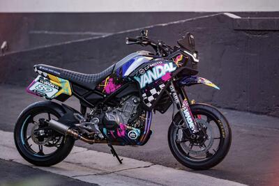 Supermoto su base CFMoto 450MT: Roland Sands Design la battezza &ldquo;Vandal&rdquo;