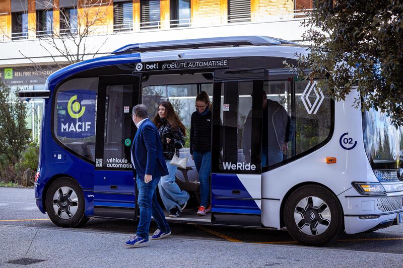 Il miniBus a guida autonoma