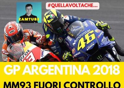 MotoGP 2025 - GPArgentina 2018: Marc Marquez fuori controllo