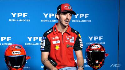 MotoGP 2025. GP di Argentina. Pecco Bagnaia: "In Thailandia ho imparato una lezione"
