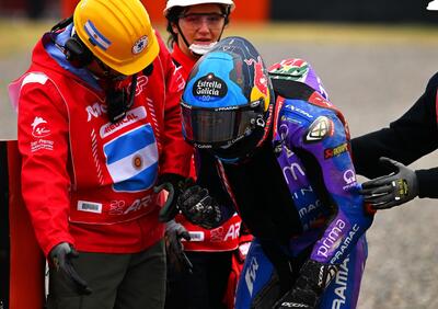 MotoGP 2025. GP di Argentina. Miguel Oliveira torna a casa, problemi alla spalla dopo l'incidente nella Sprint