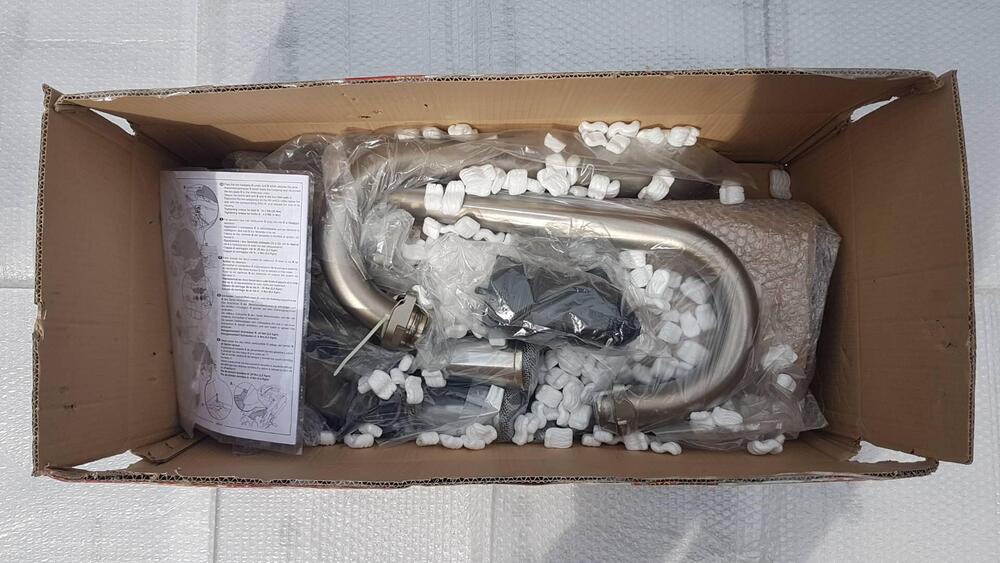 SCARICO COMPLETO RACING STEP 1 NUOVO PER MOTO GUZZ Lafranconi (3)