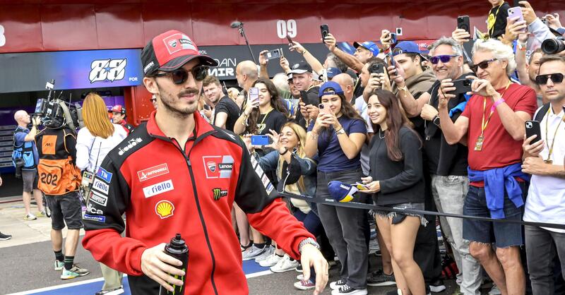 MotoGP 2025. GP di Argentina. Pecco Bagnaia: &quot;Oggi il massimo era fare quarto, ma l&#039;anno scorso sono partito peggio&quot;