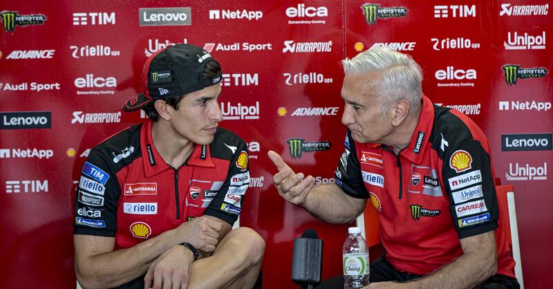 MotoGP 2025. GP dell&#039;Argentina. Davide Tardozzi: &quot;Alex Marquez &egrave; cresciuto in maniera esponenziale. Pecco Bagnaia? Gli serve un aiuto tecnico&quot;