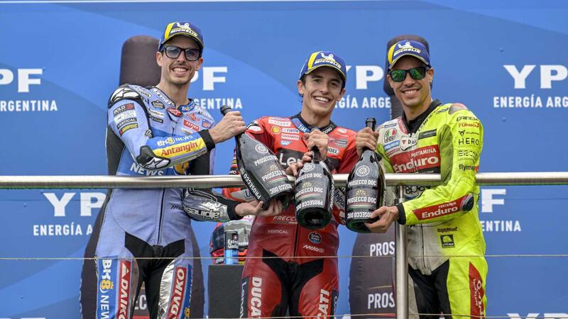 MotoGP 2025. GP dell&#039;Argentina. Le foto pi&ugrave; belle della gara a Termas de Rio Hondo [GALLERY]