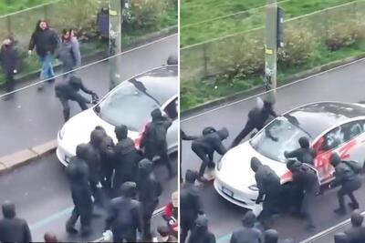 Tesla sotto attacco a Milano, il video dei vandali