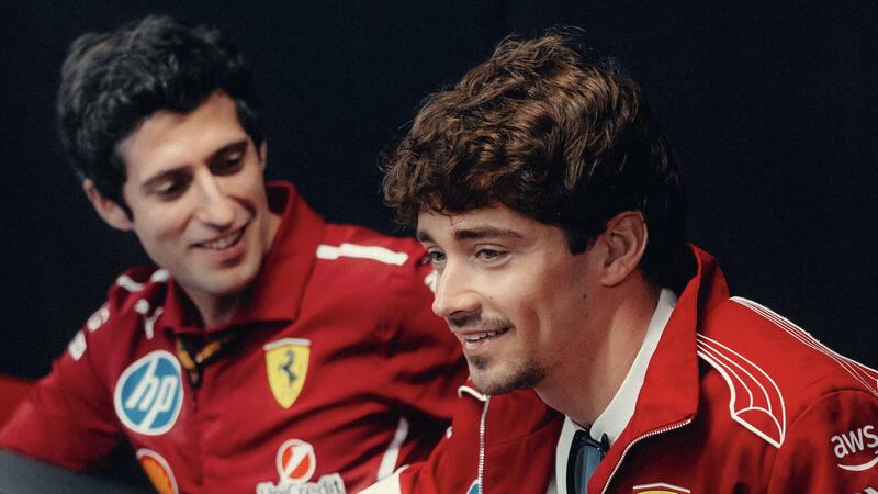 Bryan Bozzi e Charles Leclerc