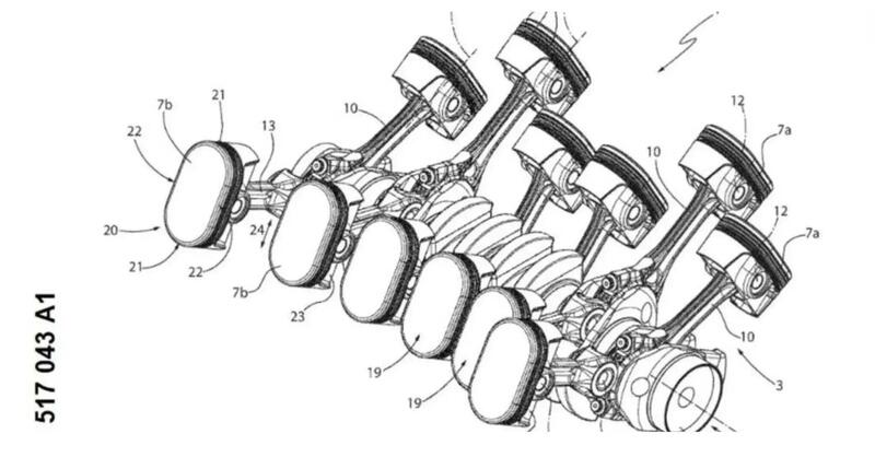 Una nuova V12 Ferrari ibrida in arrivo? Brevettati i pistoni ovali