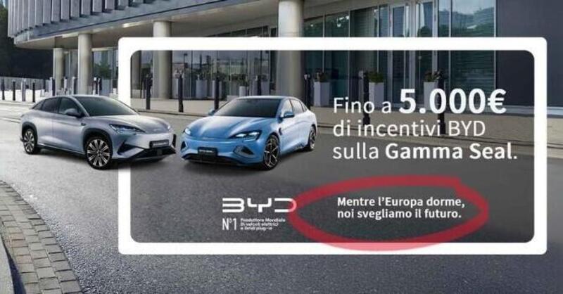 BYD: la pubblicit&agrave; provocatoria, sveglia Europa!