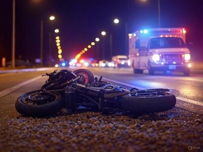 Pescara, madre motociclista perde la vita in un incidente in moto. L'impatto con il guard rail &egrave; stato fatale