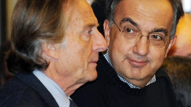 F1: Montezemolo e Marchionne, il passato e il presente della Ferrari