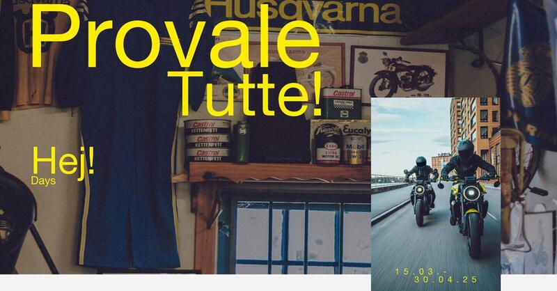 Hej! Days: tornano i porte aperte Husqvarna