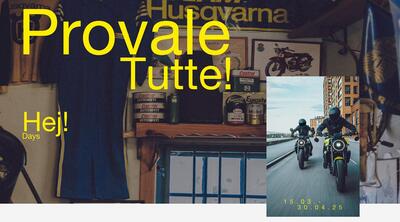 Hej! Days: tornano i porte aperte Husqvarna