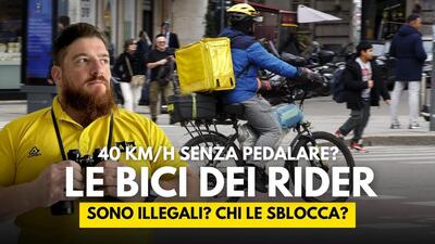 Rider: ma le BICI elettriche TRUCCATE illegalmente quanto vanno forte?  [VIDEO]