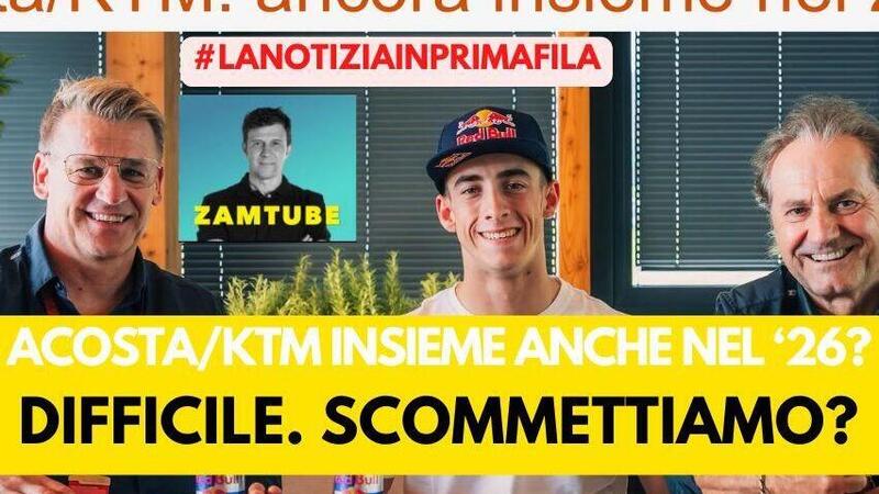 Acosta e KTM ancora insieme nel 2025? [VIDEO]