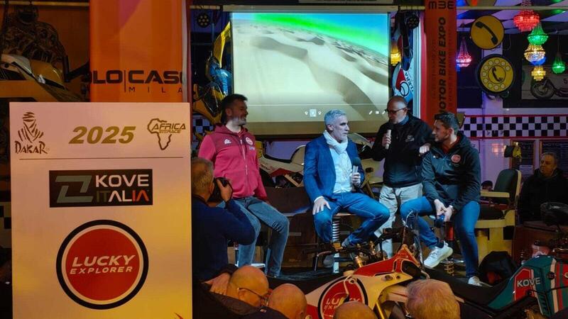 Kove Night: a Milano, una serata di passione per il Rally e l&#039;avventura offroad