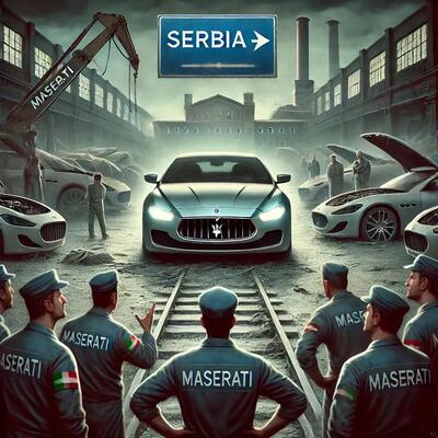 Maserati: 1000 euro in pi&ugrave; agli operai per andare in Serbia, c'&egrave; chi dice no 
