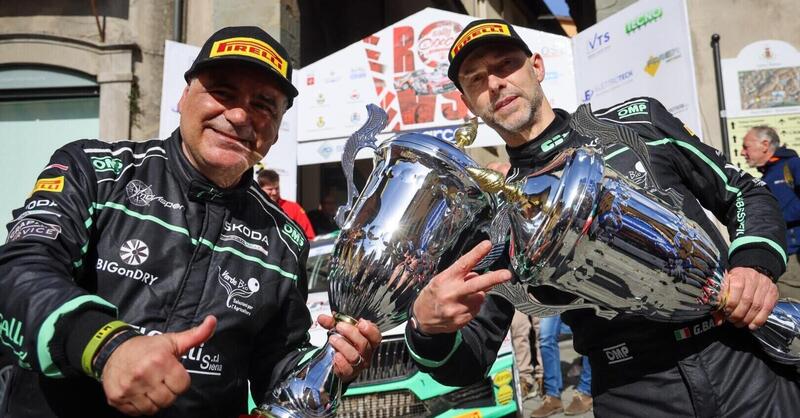 Italiano CIAR Sparco. Basso-Granai, Skoda: Il Ciocco al fotofinish