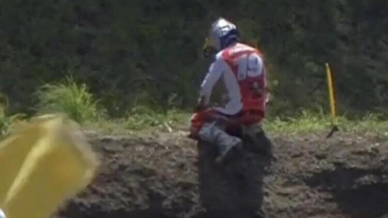 L&#039;incredibile caduta di Sacha Coenen nel Sabato del GP d&#039;Europa