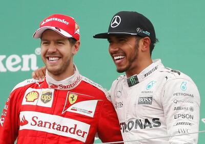 F1. Vettel fa il tifo per Hamilton: Ferrari? Per me non ha funzionato perché c'era lui. Spero vinca il titolo