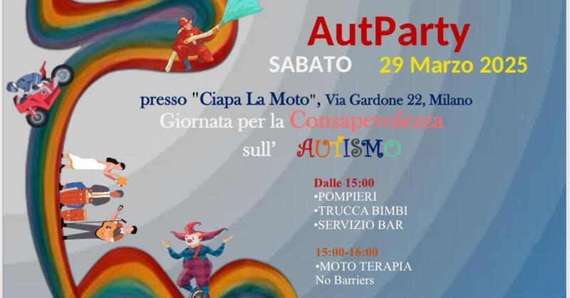 Milano celebra la neurodiversit&agrave; con &quot;AutParty&quot; da Ciapa la Moto: arte, musica e inclusione