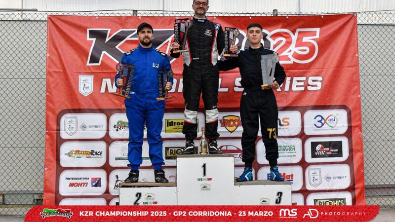 KZR Championship 2025, GP2 di Corridonia: riscatti e conferme sotto il segno delle emozioni