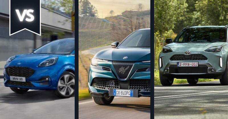 Alfa Romeo Junior vs Ford Puma vs Toyota Yaris Cross, la sfida tra le B-Suv