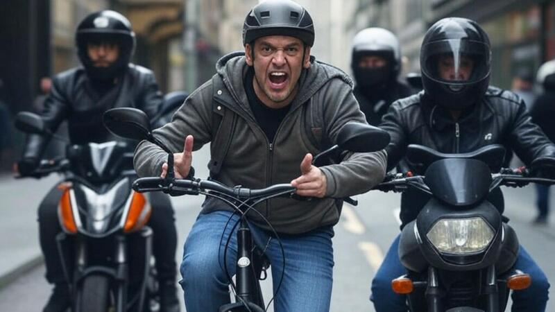 Codice della strada: La distanza minima per i sorpassi dei ciclisti [VIDEO]