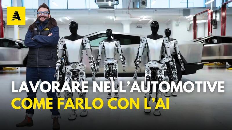 Vuoi lavorare con le auto? PROVA CON L&#039;INTELLIGENZA ARTIFICIALE [VIDEO]