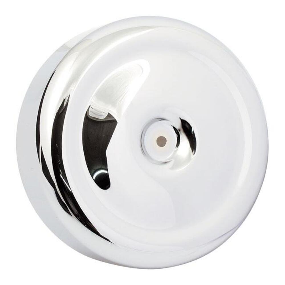 Coperchio filtro aria cromato rotondo liscio per X Mikuni