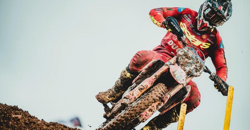 MXGP. Mattia Guadagnini infortunato in allenamento, fratturate sei costole