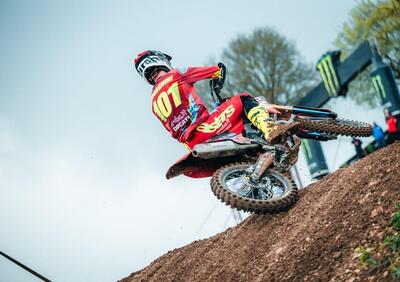 MXGP. Mattia Guadagnini infortunato in allenamento, fratturate sei costole