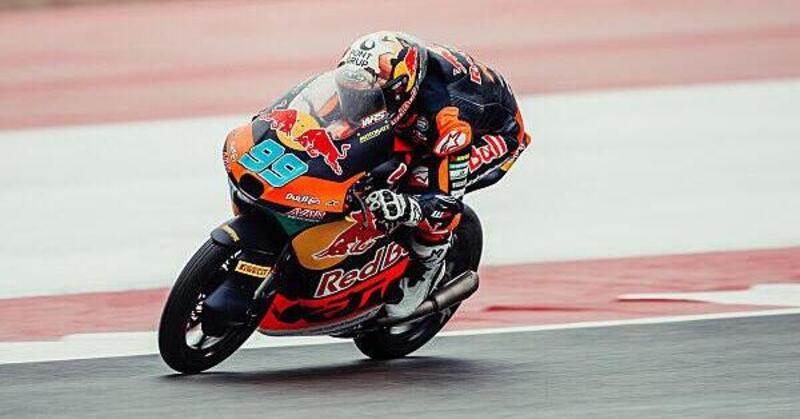 MotoGP 2025. GP delle Americhe. Moto3: vince Jos&eacute; Antonio Rueda, primo podio per Matteo Bertelle!