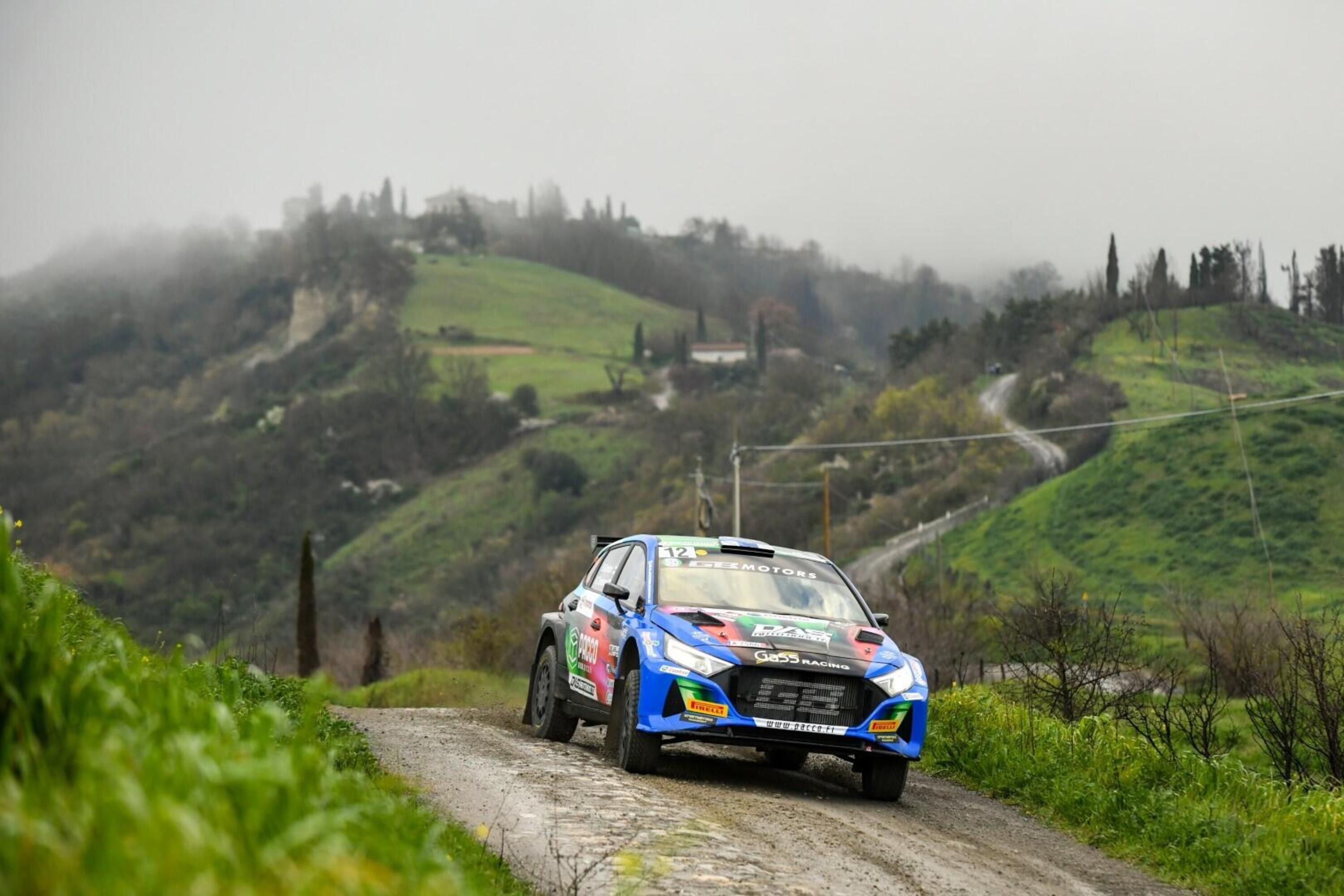 Paolo Andreucci in action.