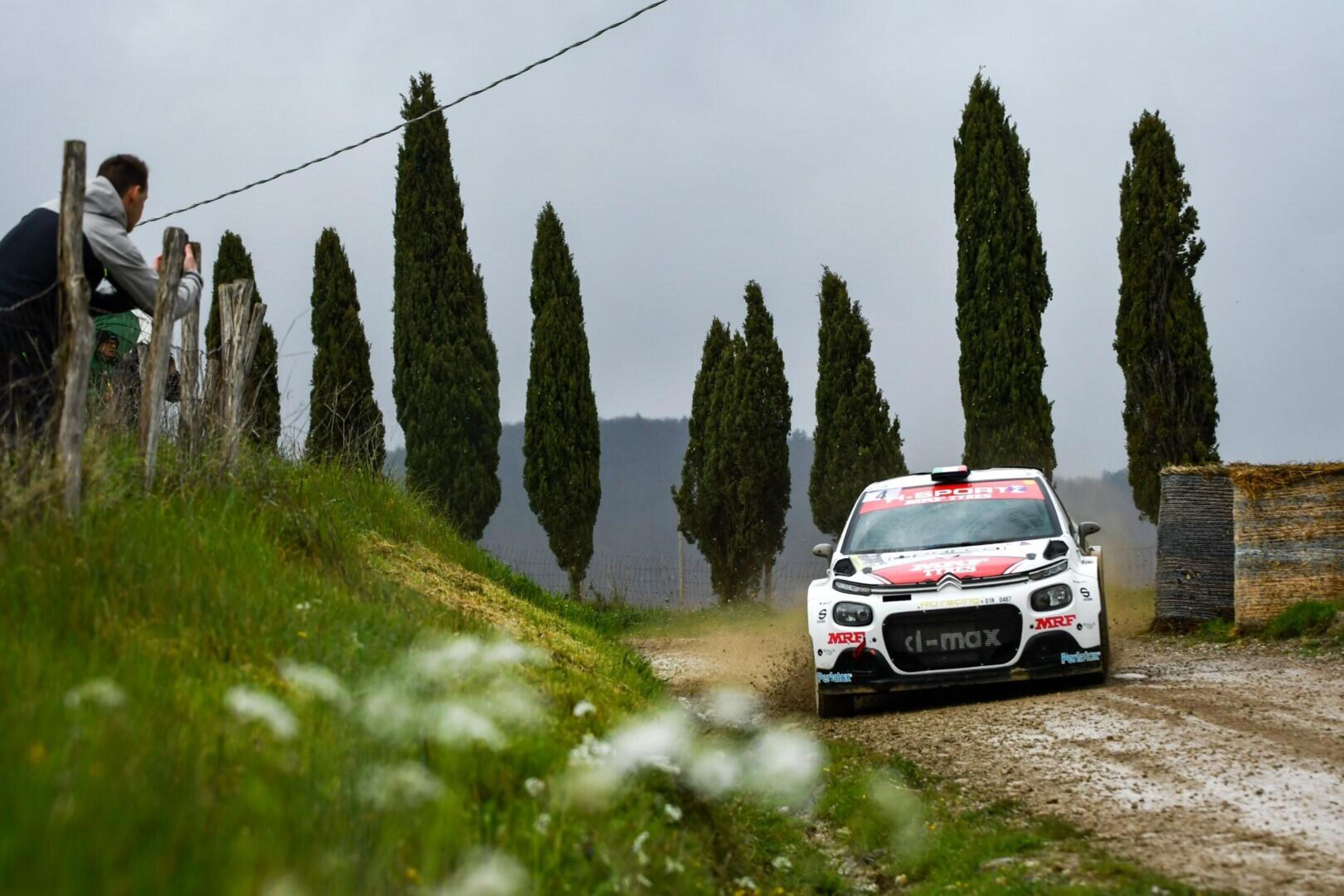 Paolo Andreucci at Rally val d'Orcia