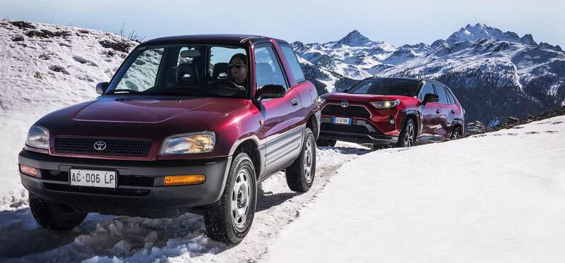 Prima e ultima generazione di Toyota RAV4