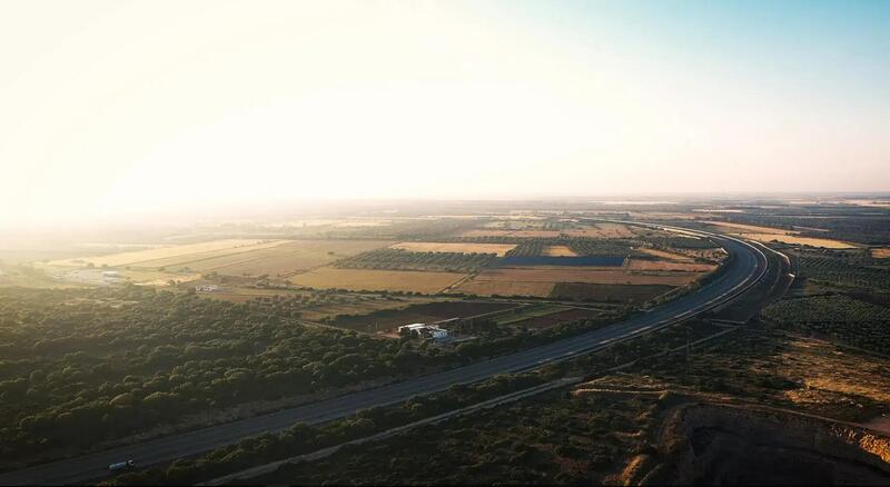 Curva del circuito di Nard&ograve;