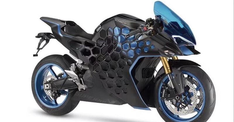 Kymco al lavoro su ali aerodinamiche con funzione anti impennata