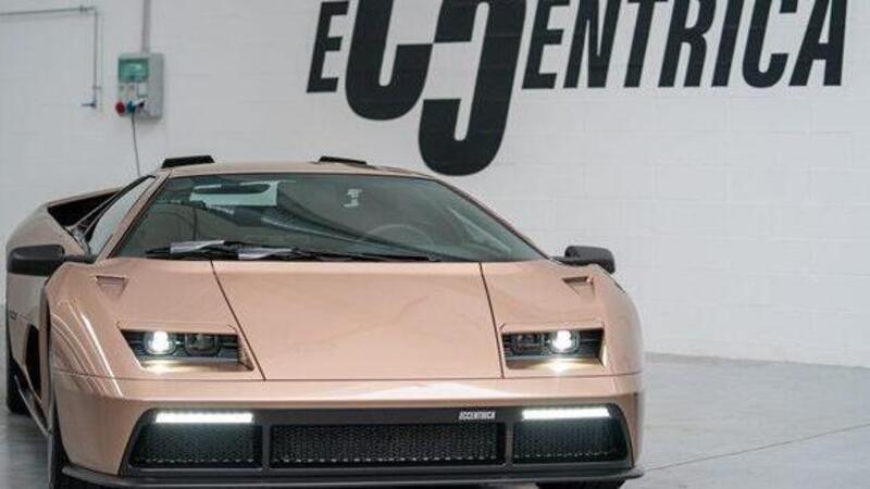 ECCENTRICA V12 2025 il restomod di Lamborghini DIABLO approvato da Maurizio Reggiani [VIDEO]