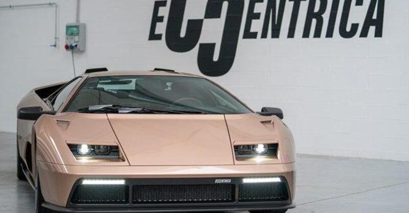 ECCENTRICA V12 2025 il restomod di Lamborghini DIABLO approvato da Maurizio Reggiani [VIDEO]