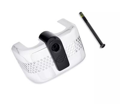 Coperchio bobina Harley Davidson cromato per Softa 
