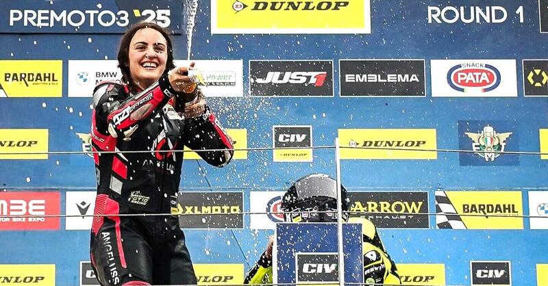 CIV 2025. Primo podio della pilota-attrice Luana Giuliani, conosciamola meglio [VIDEO]