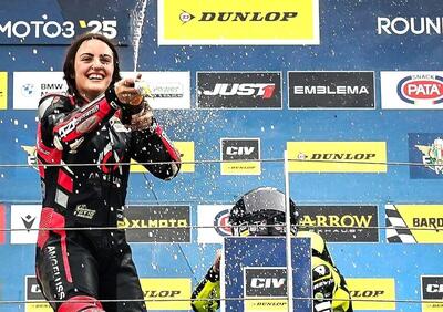 CIV 2025. Primo podio della pilota-attrice Luana Giuliani, conosciamola meglio [VIDEO]